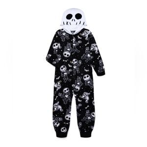 The Nightmare Before Christmas Disney Boys Union Suit Pajama Halloween